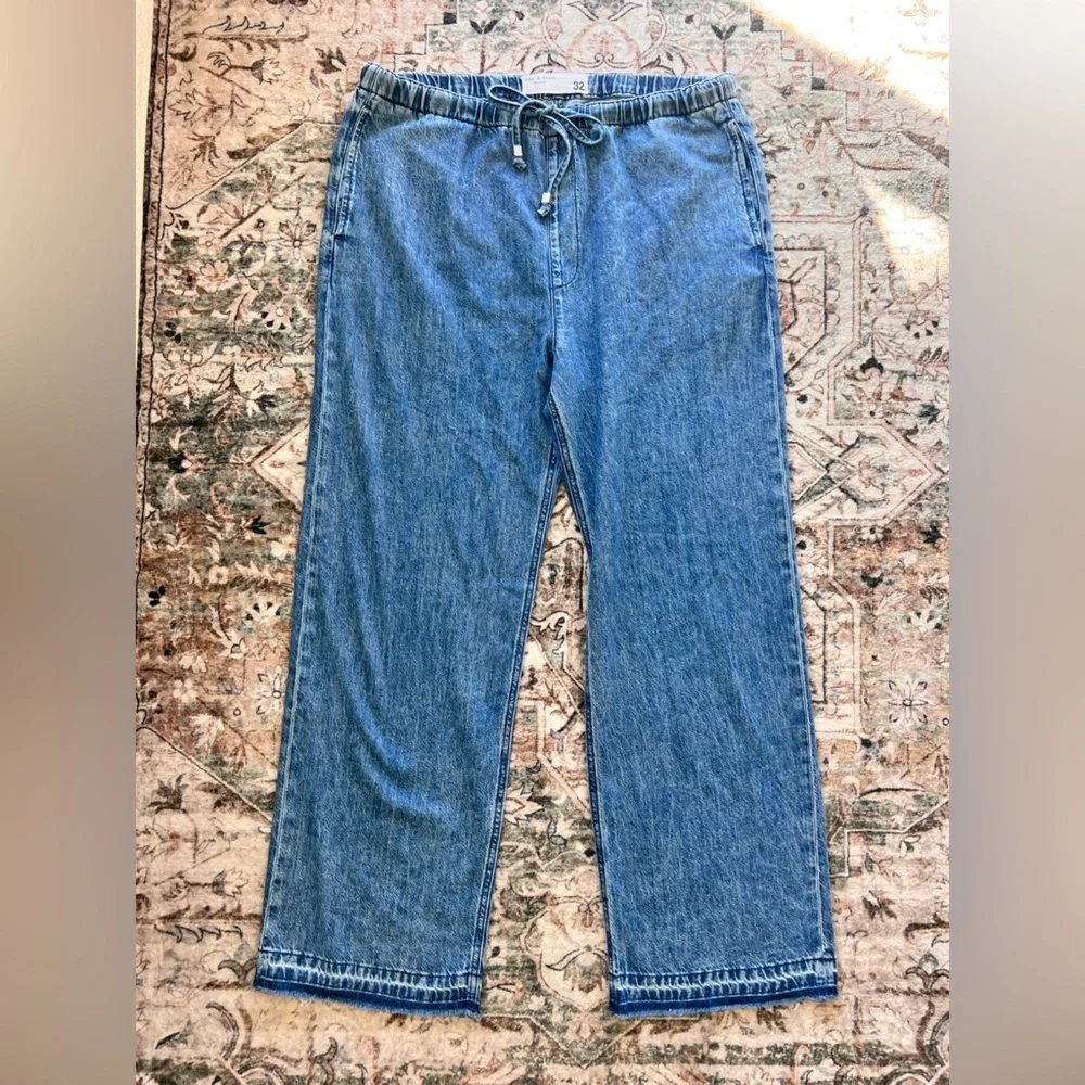 Rag & Bone Ultra Featherweight Mid Rise Logan Pant Shade Delmar- Size 32
